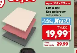 Kaufland LIV & BO Koc polarowy oferta