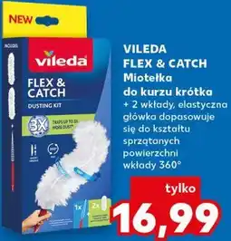 Kaufland Vileda Flex & Catch Miotelka do kurzu krótka oferta