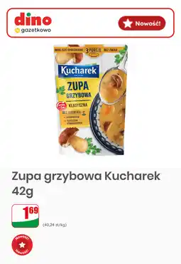 Dino Zupa grzybowa Kucharek oferta