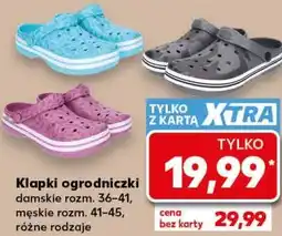 Kaufland Klapki ogrodniczki damskie, męskie oferta