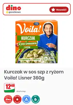Dino Kurczak w sos szp z ryżem Voila! Lisner oferta
