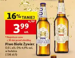 Auchan Piwo Żywiec Białe oferta
