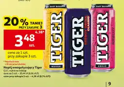 Auchan Napój Tiger Energy Drink oferta