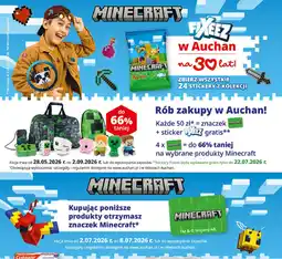 Auchan MINECRAFT oferta