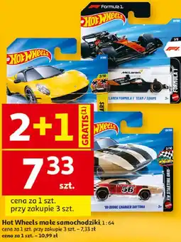 Auchan Hot Wheels małe samochodziki, 1:64 oferta