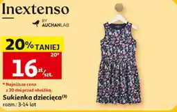 Auchan Sukienka dziecięca oferta