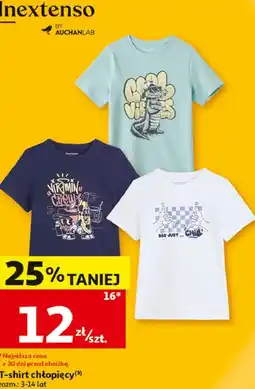 Auchan T-shirt chłopięcy oferta