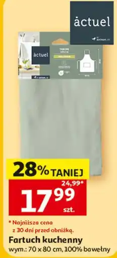 Auchan Fartuch kuchenny actuel oferta