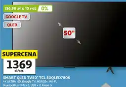 Auchan SMART QLED TV50 TCL 50QLED780K oferta