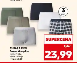 Kaufland Bokserki męskie Esmara oferta