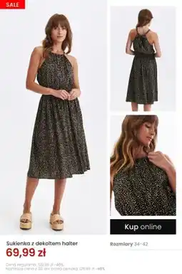 Top Secret Sukienka z dekoltem halter oferta