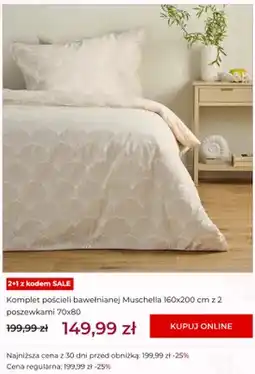 Home&You Komplet pościeli bawełnianej home&you Muschella oferta