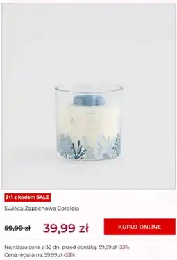Home&You Świeca zapachowa Coraleia oferta