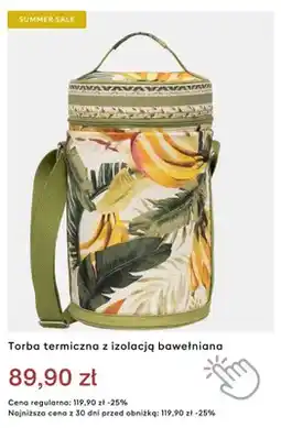 Medicine Torba termiczna z izolacją bawełniana oferta