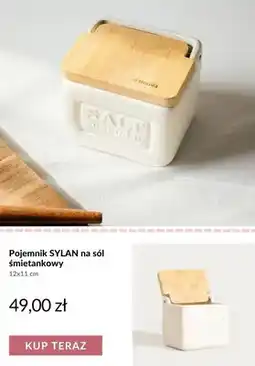 Homla Pojemnik na sól Homla Sylan śmietankowy oferta