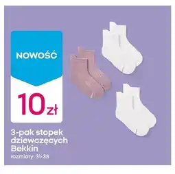 Pepco Stopki dziewczęce Bekkin 3-pak oferta