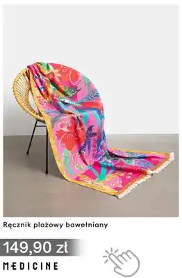 Ręcznik plażowy bawełniany Medicine