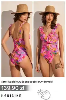 Medicine Strój kąpielowy jednoczęściowy damski Medicine oferta