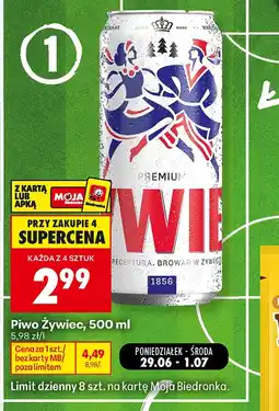 Biedronka Piwo Biedronka oferta