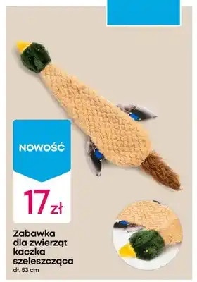 Zabawka dla zwierząt kaczka szeleszcząca