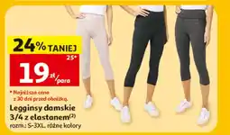 Auchan Legginsy damskie oferta