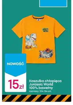 Pepco Koszulka chłopięca Jurassic World oferta