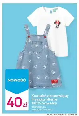 Pepco Komplet niemowlęcy Myszka Minnie Disney oferta
