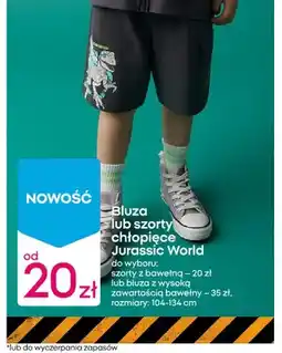 Pepco Szorty chłopięce Jurassic World oferta