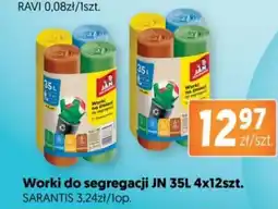 Jubilat Worki do segregacji jn 35 l sarantis oferta