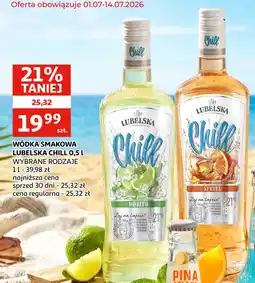 Auchan Wódka smakowa lubelska chill oferta