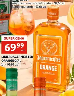 Auchan Likier jagermeister orange oferta