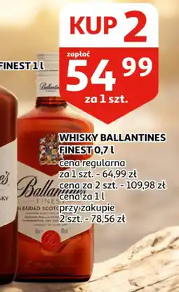 Auchan Whisky ballantines finest oferta