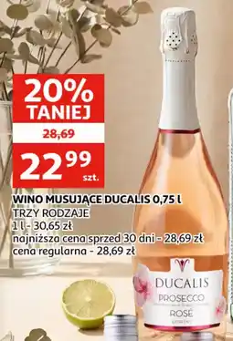 Auchan Wino musujące ducalis oferta