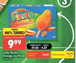 Biedronka Lody Pirulo mango 4-pak oferta