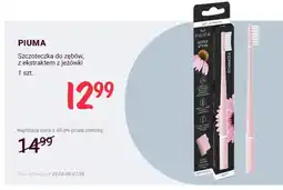 Rossmann Szczoteczka do zębów Piuma z ekstraktem z jeżówki oferta