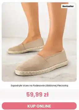 Renee Espadryle Vices na podeszwie zdobionej plecionką oferta