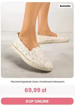 Renee Plecione espadryle Vices z kwiatowym motywem oferta