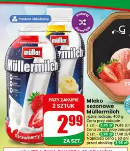 Dino Mleko sezonowe Müllermilch o smaku truskawkowym oferta
