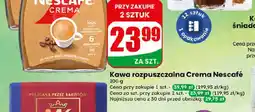 Dino Kawa rozpuszczalna Crema Nescafe oferta