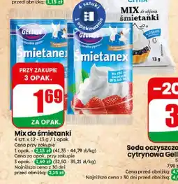 Dino Mix do śmietanki Gellwe Śmietanex 4-pak oferta