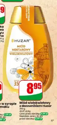 Dino Miód wielokwiatowy nektarowy z dozownikiem Huzar oferta