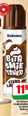 Dino Śmietanka czekoladowa w sprayu Bakoma Bita Śmietanka oferta