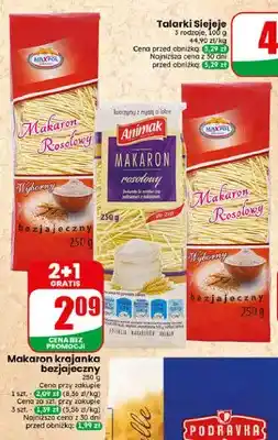 Dino Makaron krajanka bezjajeczny Maxpol oferta