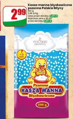 Dino Kasza manna błyskawiczna pszenna Polskie Młyny oferta