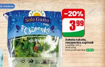 Dino Sałata rukola Sole Gusto oferta