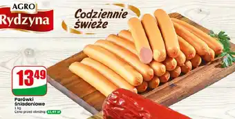 Dino Parówki śniadaniowe Agro Rydzyna oferta