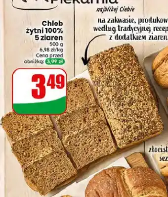 Dino Chleb żytni 100% 5 ziaren oferta