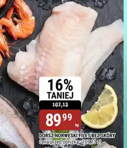 bi1 Dorsz norweski filet bez skóry oferta