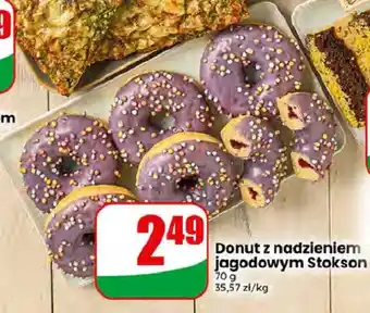 Dino Donut z nadzieniem jagodowym Stokson oferta