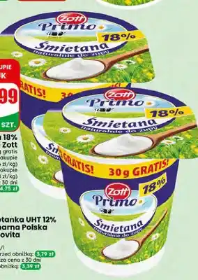 Dino Śmietana 18% Primo Zott oferta